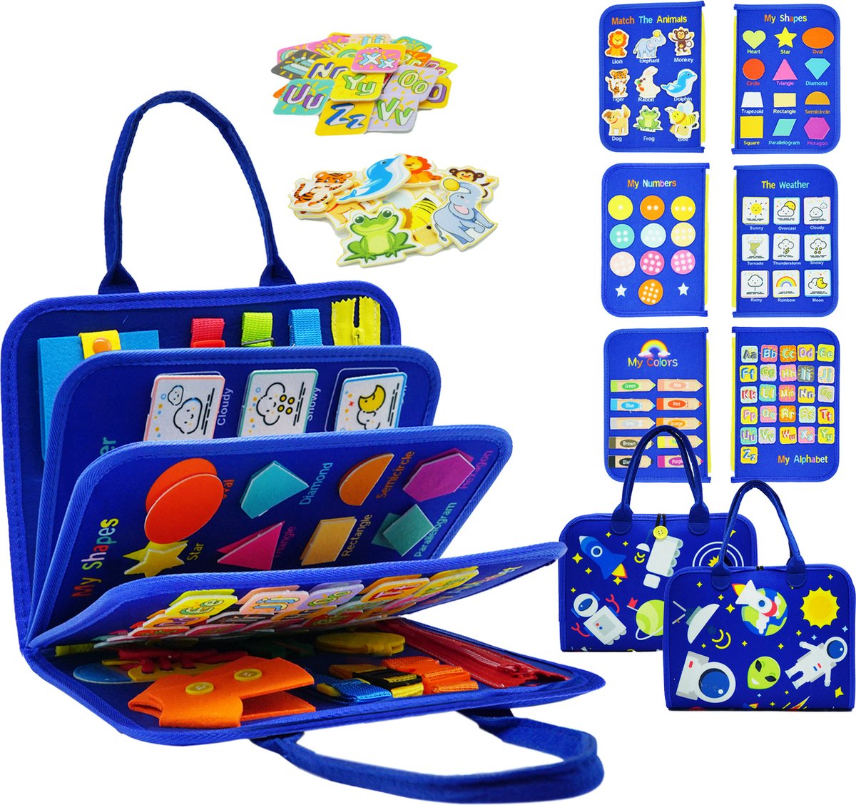 LearnPlay™️ | Stimuleer de ontwikkeling van je kind met het Montessori Busy Bord
