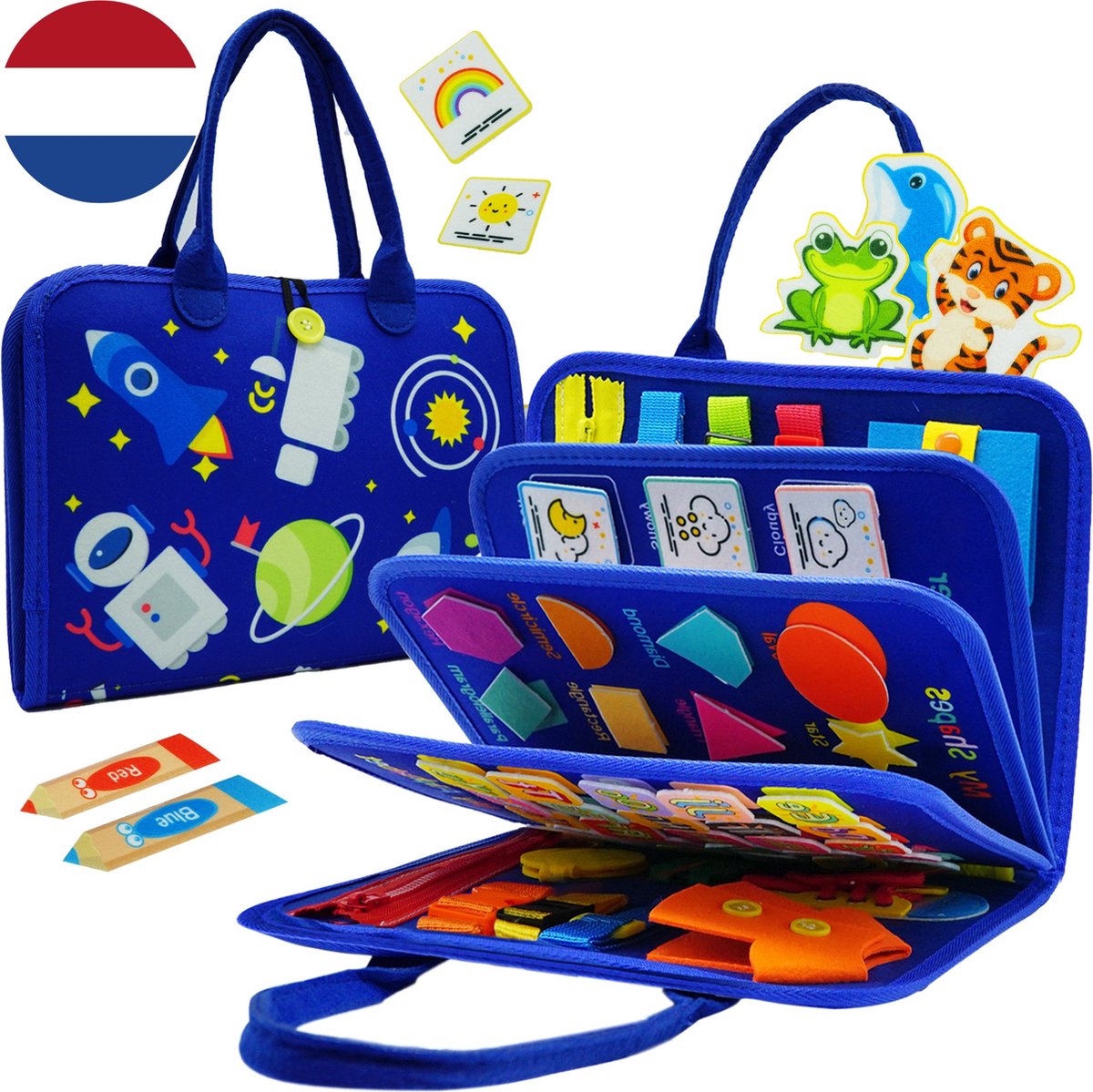 LearnPlay™️ | Stimuleer de ontwikkeling van je kind met het Montessori Busy Bord