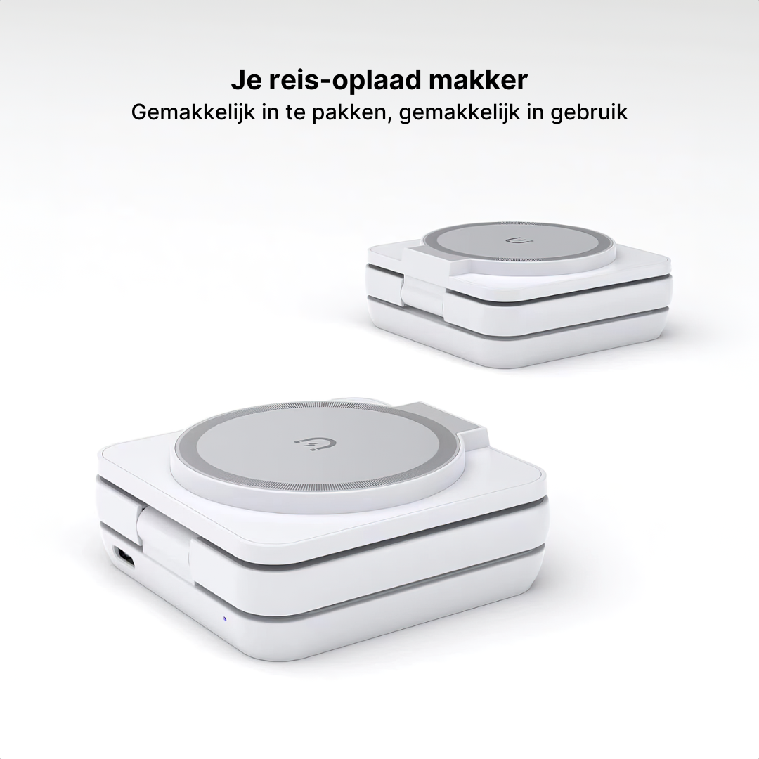 ChargeFusion™️ 3-in-1 Draadloze Oplader