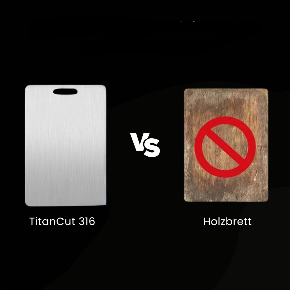 TitanBoard™ | Duurzame snijplank van titanium roestvrij staal