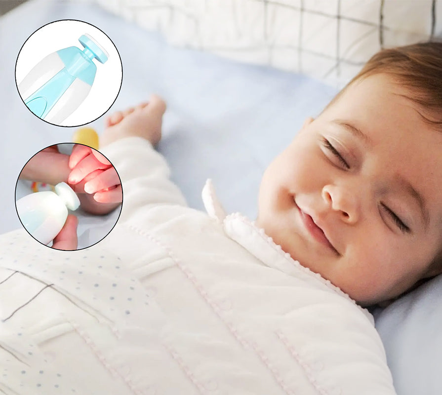 BabyVibe™ | De Veiligste en Gemakkelijkste Manier om de Nagels van je Baby te Verzorgen