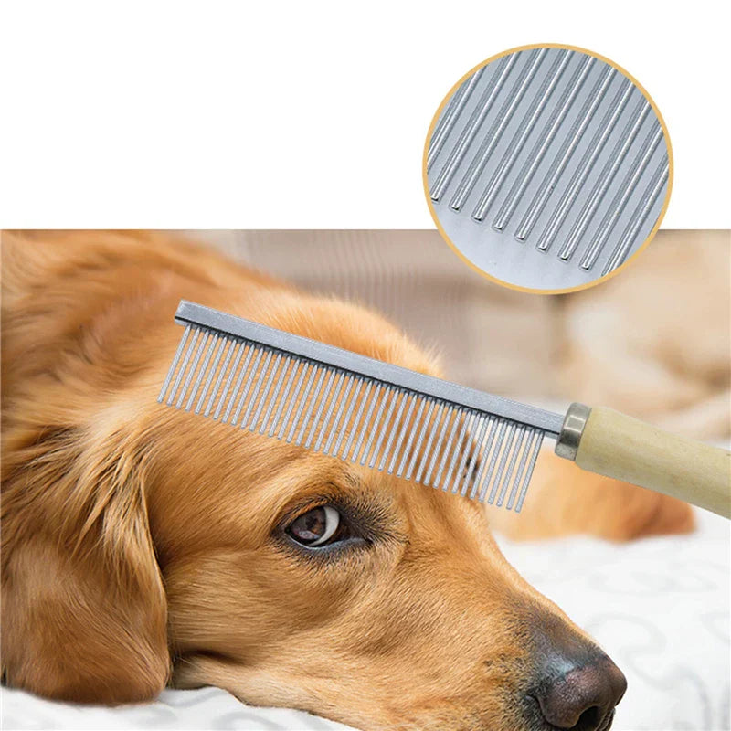 PetGlide™️ | Ontdek de kracht van de Roestvrijstalen Handkam