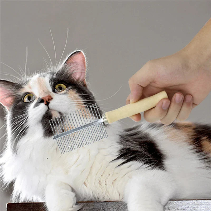 PetGlide™️ | Ontdek de kracht van de Roestvrijstalen Handkam