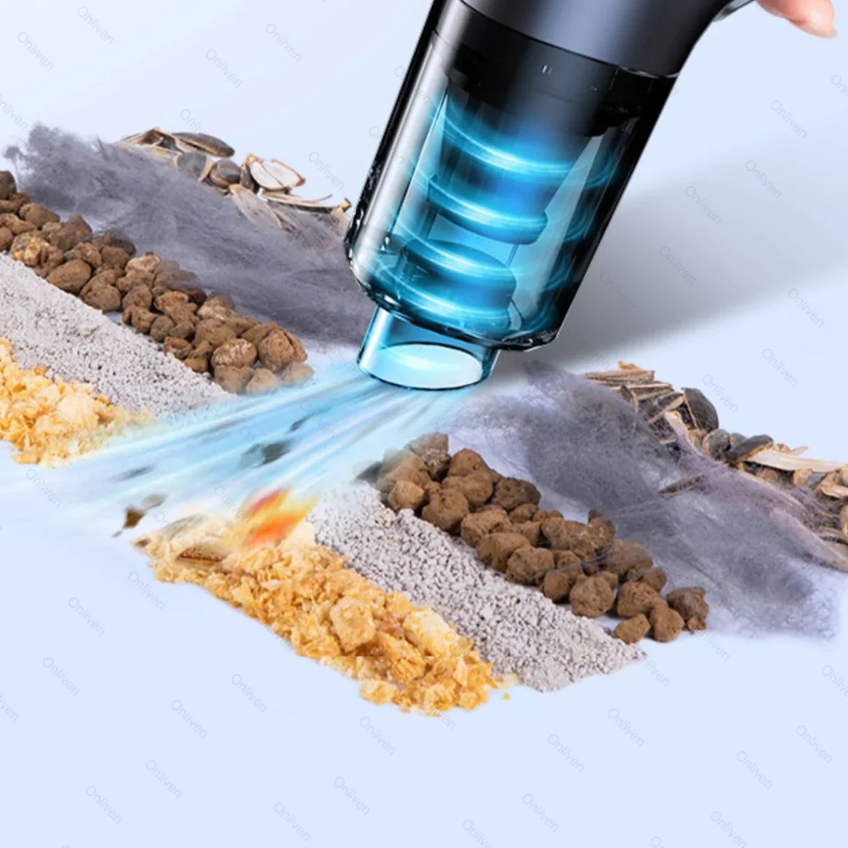 DriveVac™ | De alles‑in‑één handstofzuiger voor je auto
