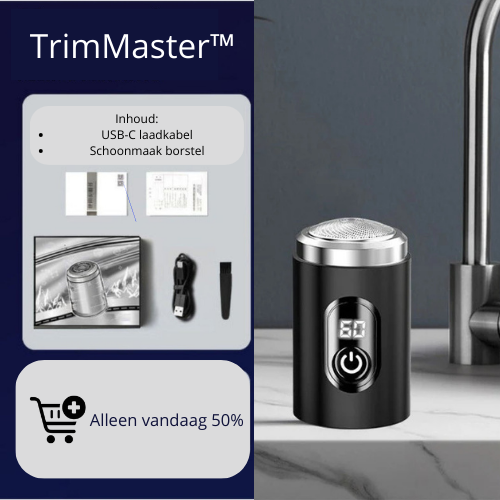 TrimMaster™️ | De Waterproof Haartrimmer voor de Moderne Mens
