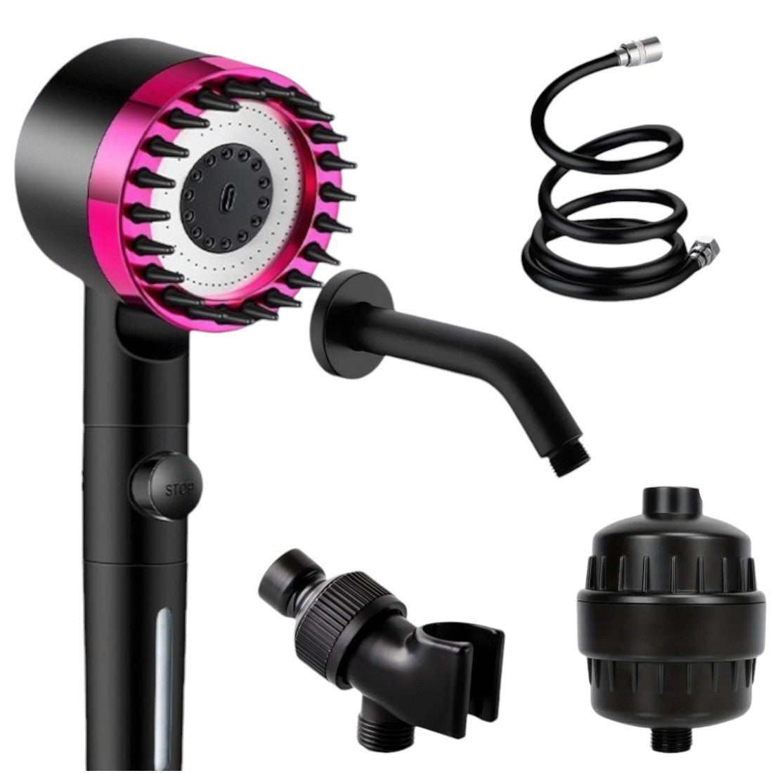 PureFlow™️ | De Douchestraal met Waterfilter voor een Frisse Start