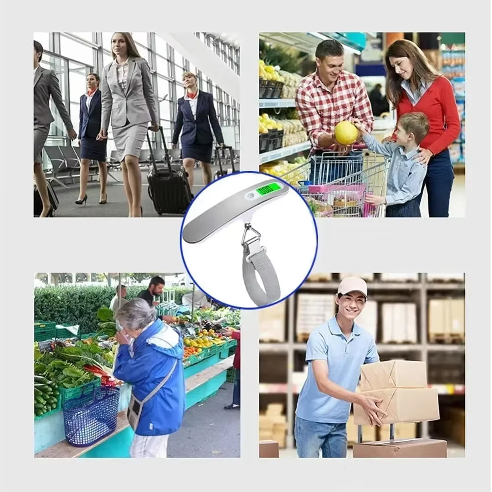 WeighGo™ | Draagbare Digitale Bagageweegschaal