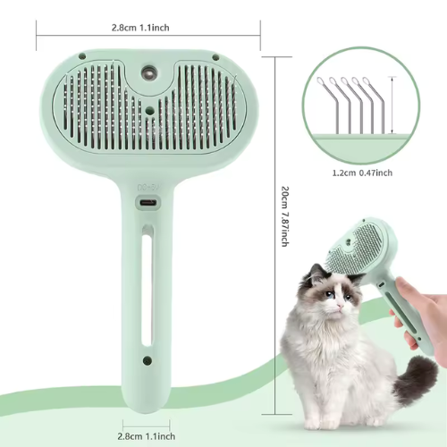 FurSteam™️ | Ervaar de ultieme vachtverzorging met de Stoom Spray Vachtkam