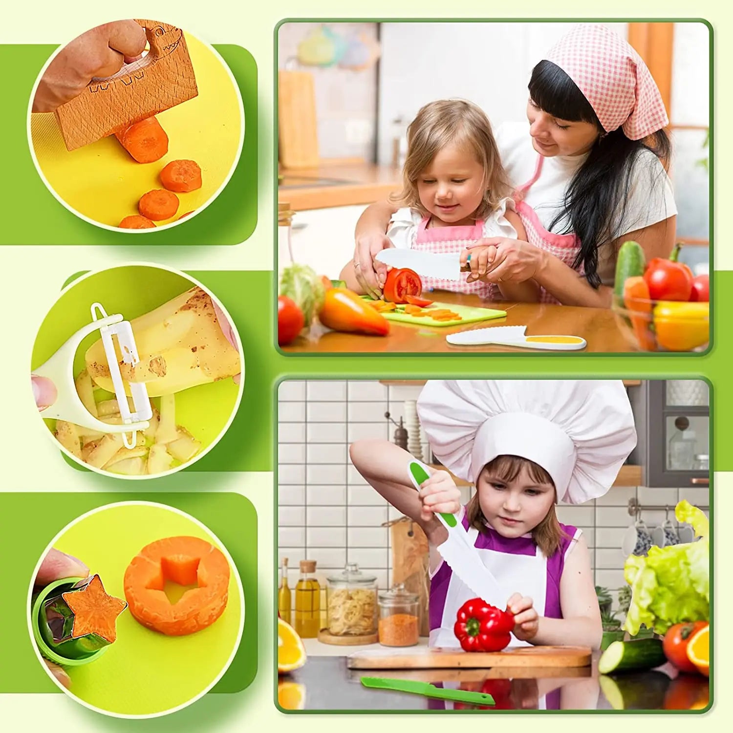 SafeCook™️ | Leer veilig koken met het Kinder Keuken Veiligheidsmes