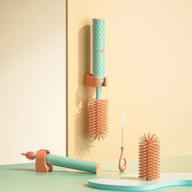 BabyClean™️ | Ervaar het gemak van de automatische Siliconen Flesborstel