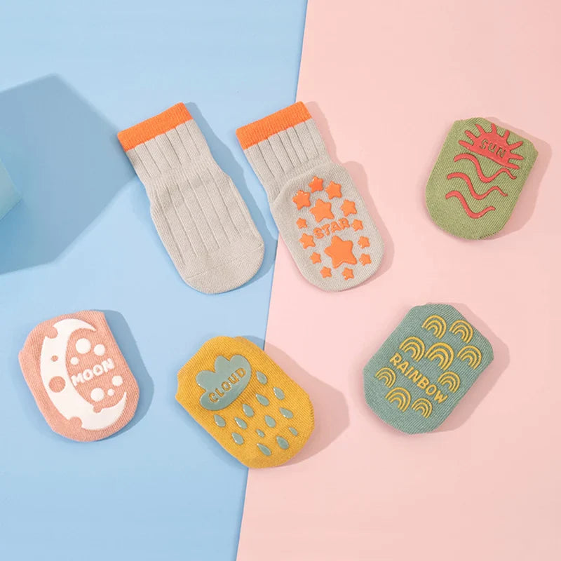 BabyGrip™️ | Houd je baby veilig en comfortabel met de Antislip Baby Sokken