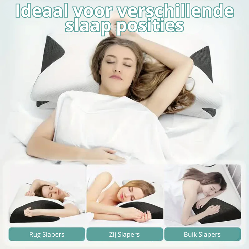 SlaapZen™ | Ergonomisch Hoofdkussen